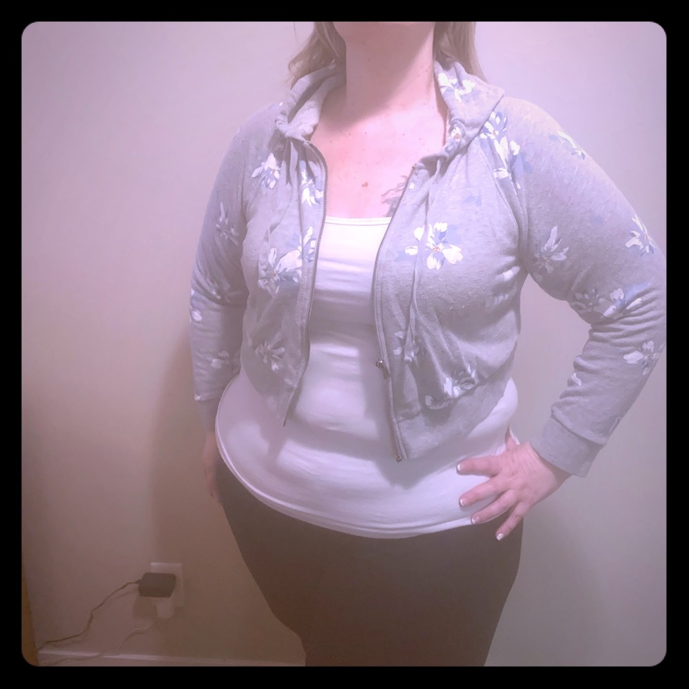 Sweatshirt jacket